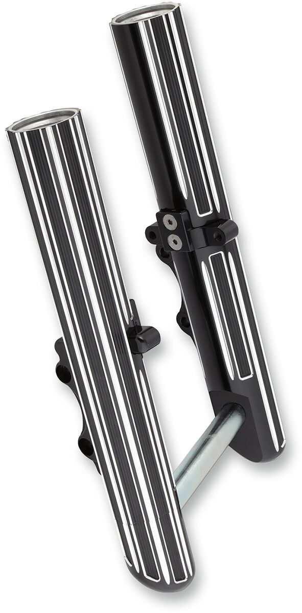 Arlen Ness Hot Leg 10 Ga Flt Sngl Bk Fork Lower Legs Arlen Ness