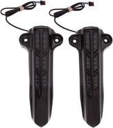 Ciro Fork Lower Leg Covers Lighted Black Fork Panels Covers Skins Ciro