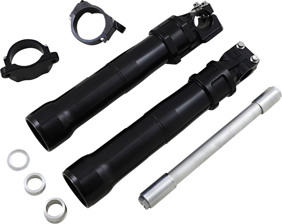 Alloy Art Leg Lower 49 Mm Abs Blk Fl Fork Lower Legs Alloy Art