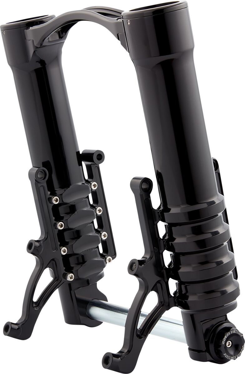 Arlen Ness Mount Fork Leg Rad Black Fork Lower Legs Arlen Ness