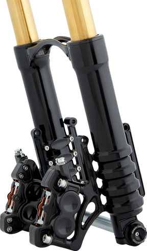 Arlen Ness Mount Fork Leg Rad Black Fork Lower Legs Arlen Ness