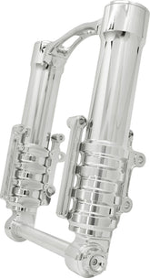 Arlen Ness Method® "No Flex" Fork Legs, Chrome - 14-23 Touring Fork Lower Legs Arlen Ness