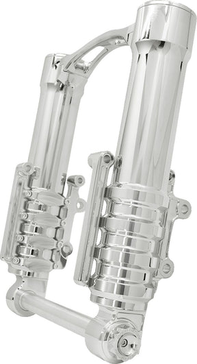 Arlen Ness Method® "No Flex" Fork Legs, Chrome - 14-23 Touring Fork Lower Legs Arlen Ness