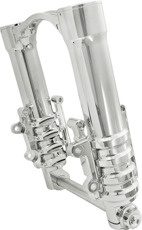 Arlen Ness Method® "No Flex" Fork Legs, Chrome - 14-23 Touring Fork Lower Legs Arlen Ness
