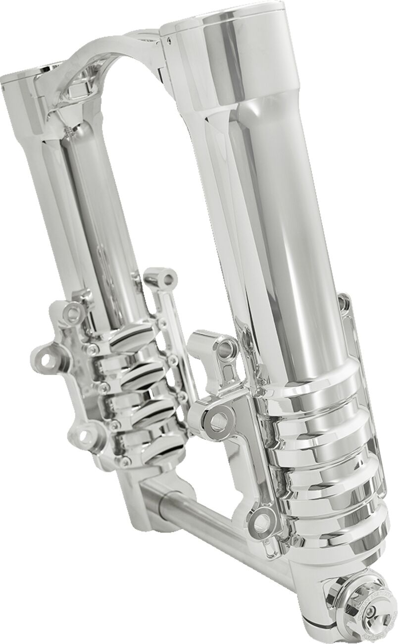 Arlen Ness Method® "No Flex" Fork Legs, Chrome - 14-23 Touring Fork Lower Legs Arlen Ness