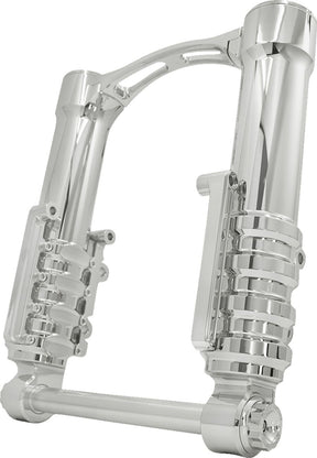 Arlen Ness Method® "No Flex" Fork Legs, Chrome - 14-23 Touring Fork Lower Legs Arlen Ness