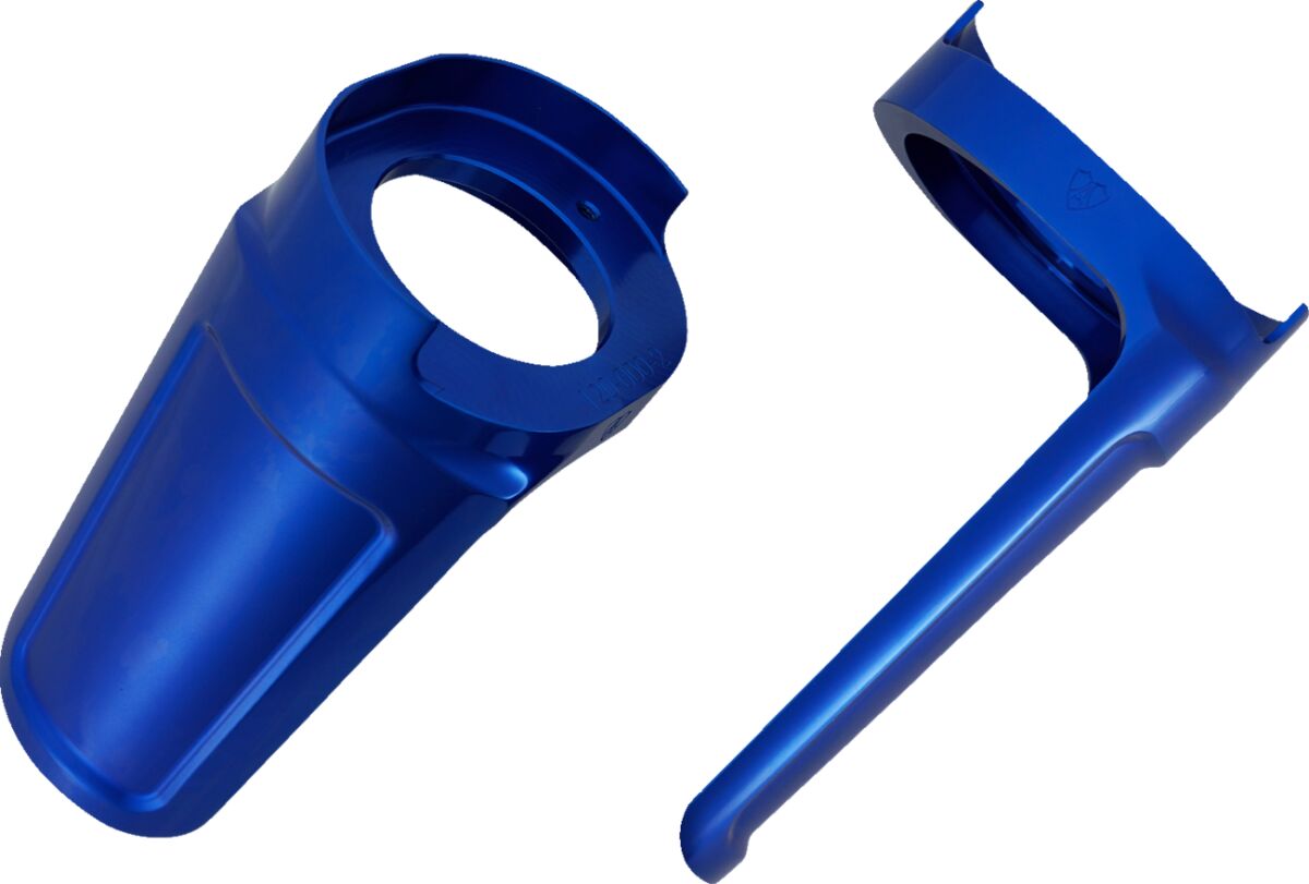 Arlen Ness Method® Bagger Fork Guards, Blue - 14+ Touring Fork Lower Legs Arlen Ness
