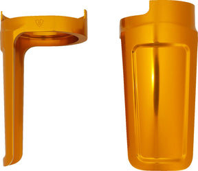 Arlen Ness Method® Bagger Fork Guards, Gold - 14+ Touring Fork Lower Legs Arlen Ness