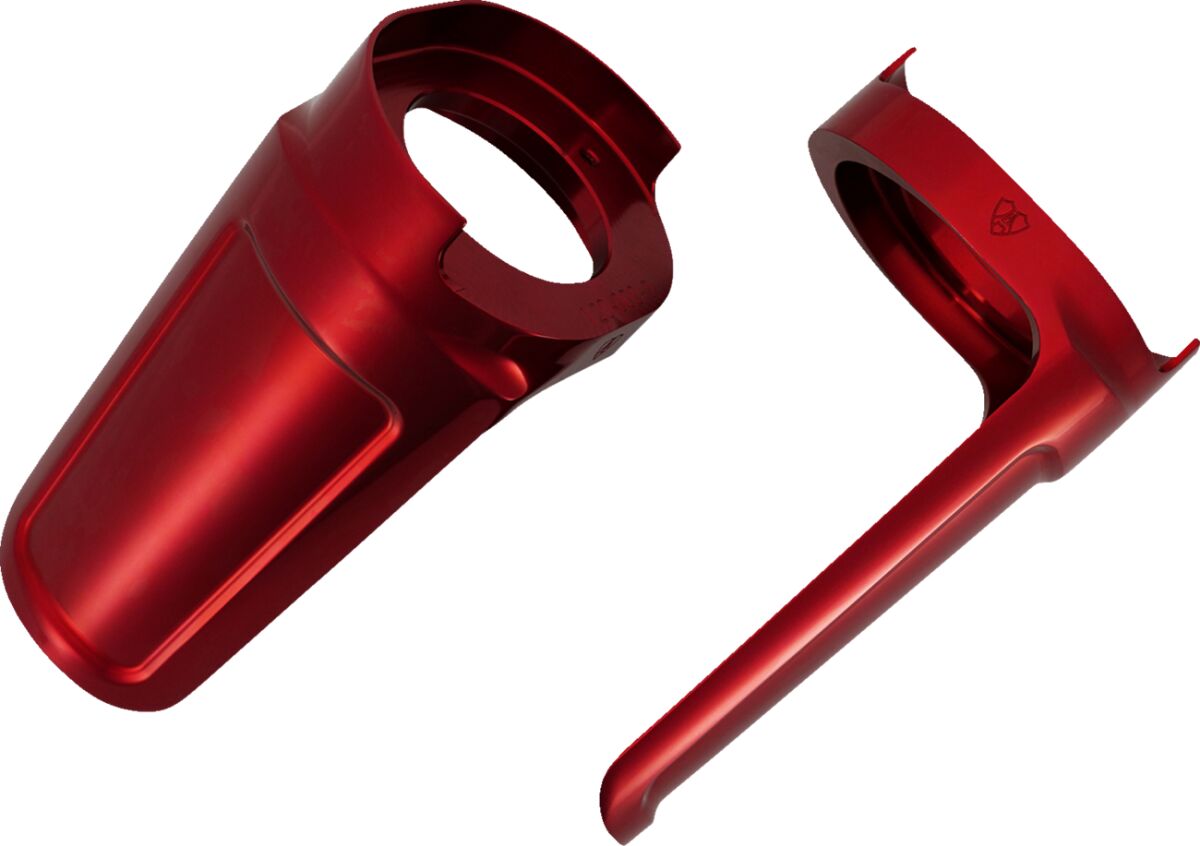 Arlen Ness Method® Bagger Fork Guards, Red - 14+ Touring Fork Lower Legs Arlen Ness