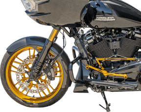 Arlen Ness Method® "No Flex" Fork Legs, Factory (Axial) Brake Type - 24+ Touring Fork Lower Legs Arlen Ness