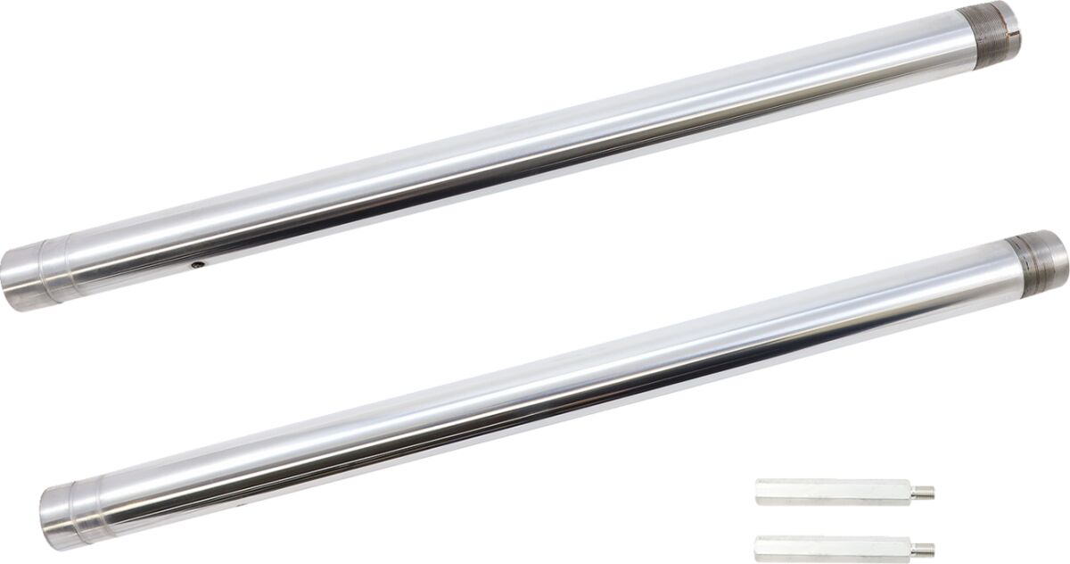 Custom Cycle Engineering Fork Tube 43 Mm Inv Chr +4 Fork Tubes & Parts Custom Cycle Engineering