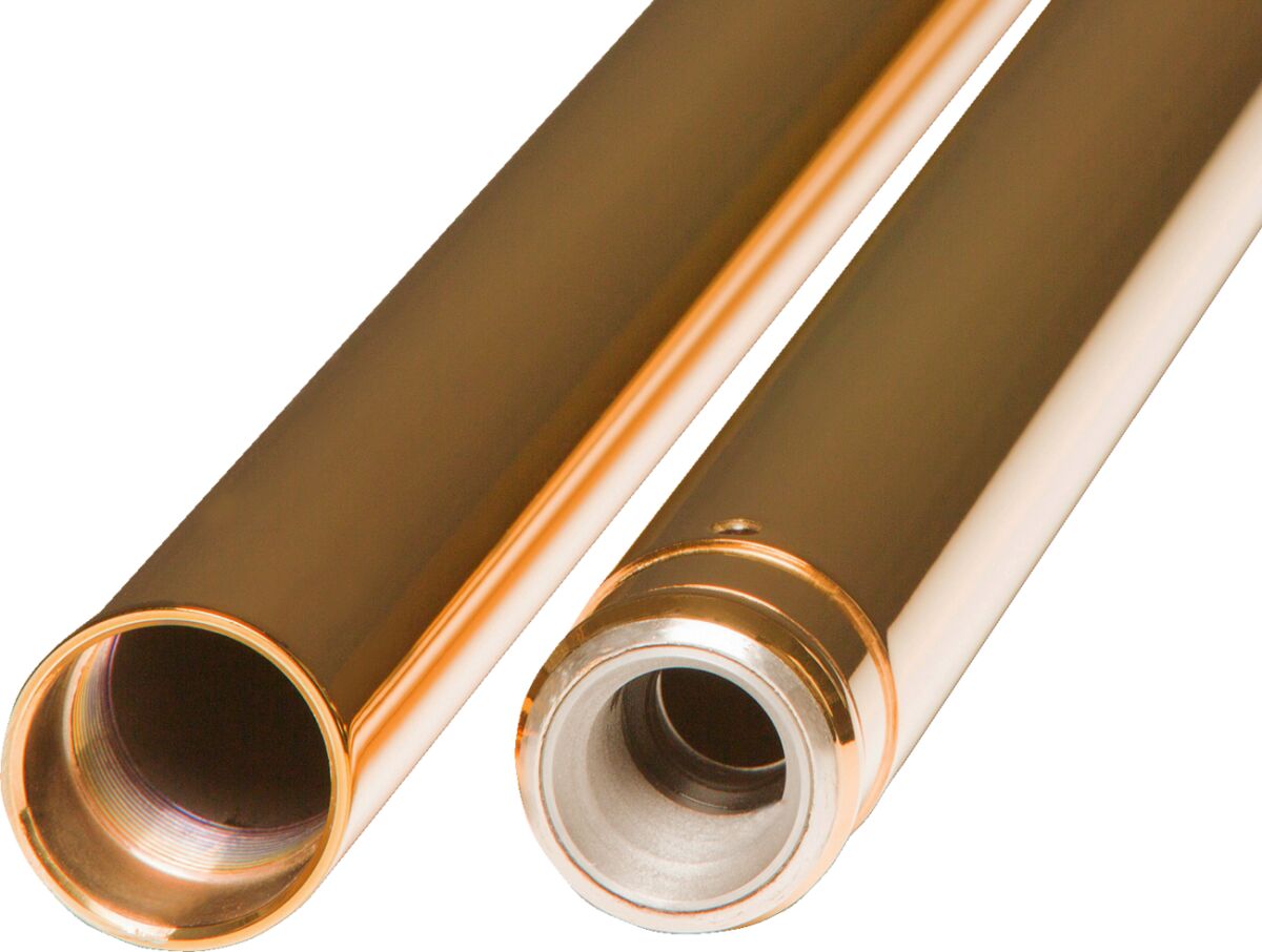 Custom Cycle Engineering Fork Tube 49 Mm Gld 22 7/8 Fork Tubes & Parts Custom Cycle Engineering