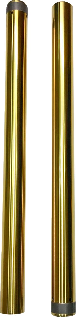 Pro One Perf.Mfg. Tube Fork 49 Mm 23.75" Gold Tin 18 Softail Fork Tubes & Parts Pro One Perf.Mfg.