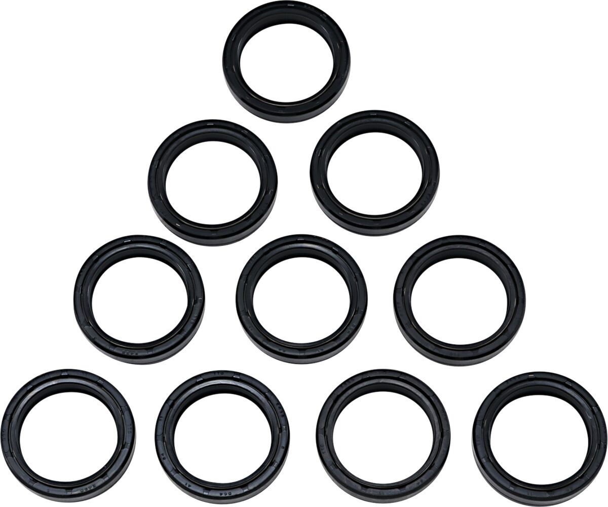 Drag Specialties Seal Fork 41 Mm Showa 10 Pk Fork Seals, Orings & Gaskets Drag Specialties