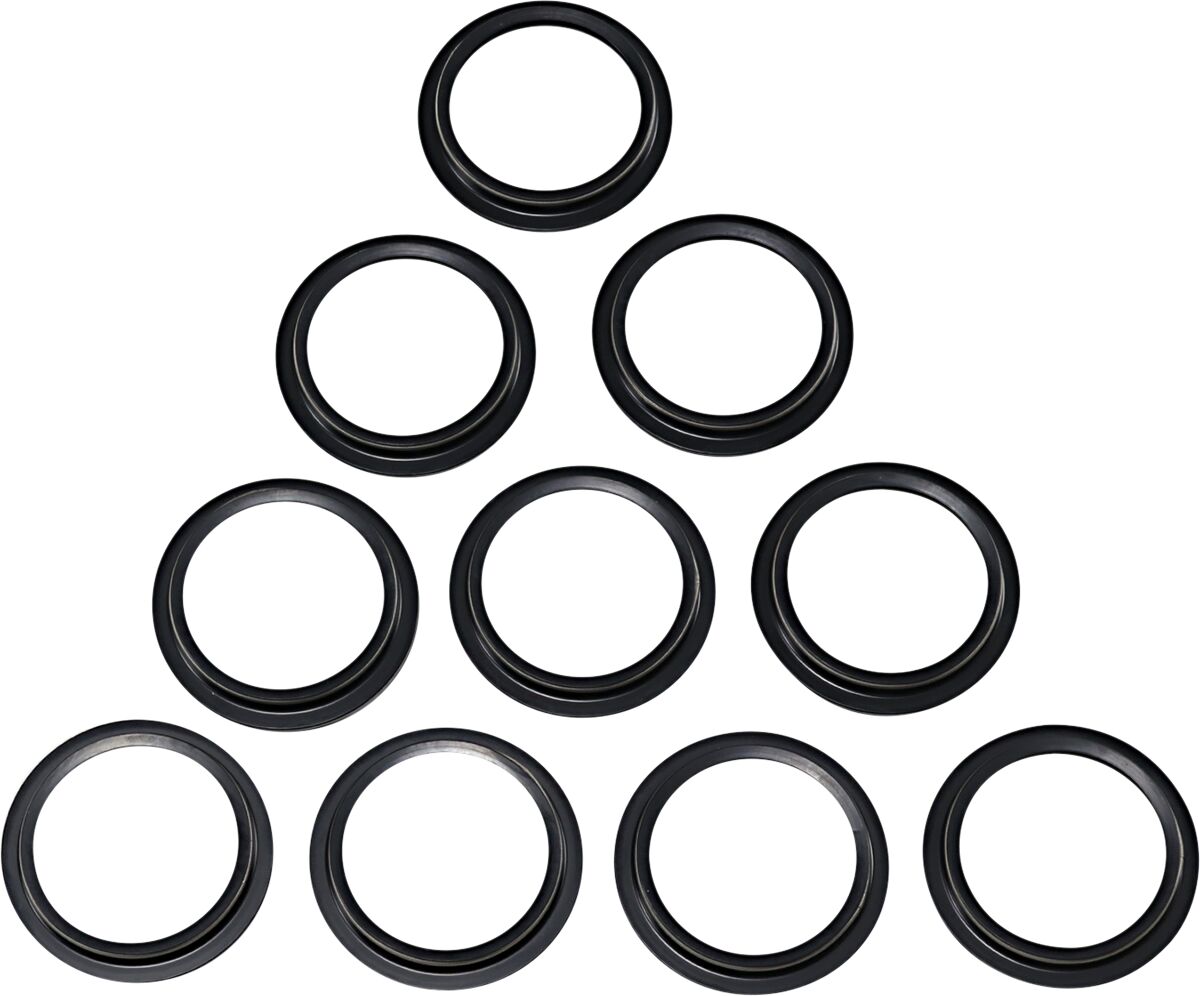 Drag Specialties Seal Dust Wiper 49 Mm 10 Pk Fork Seals, Orings & Gaskets Drag Specialties