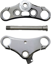 Accutronix Accutronix Triple Tree Elite Smooth 5° Rake 49 Mm Chrome Fork Triple Trees & Kits Accutronix
