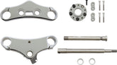 Accutronix Accutronix Triple Tree Elite Conversion Kit 5° Rake 49 Mm Chrome Fork Triple Trees & Kits Accutronix