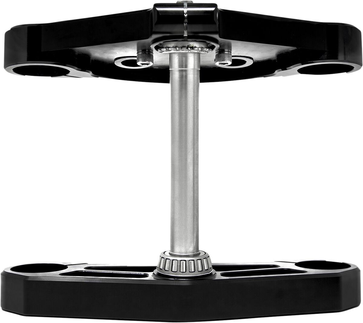 SLYFOX Triple Tree, Black Anodized - 99-13 Touring Triple Tree Slyfox Performance