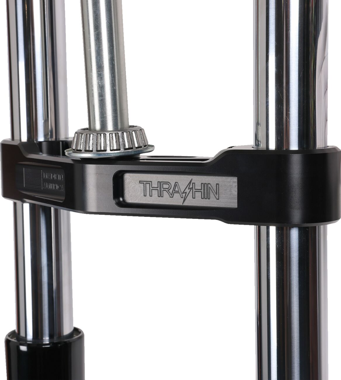 Thrashin Supply Co. Top Tree, Black - 24+ Touring Fork Triple Trees & Kits Thrashin Supply Co.