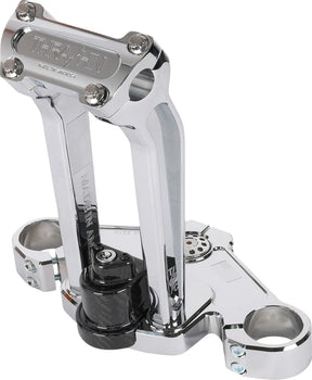 Thrashin Supply Co. Top Tree, Chrome - 24+ Touring Fork Triple Trees & Kits Thrashin Supply Co.
