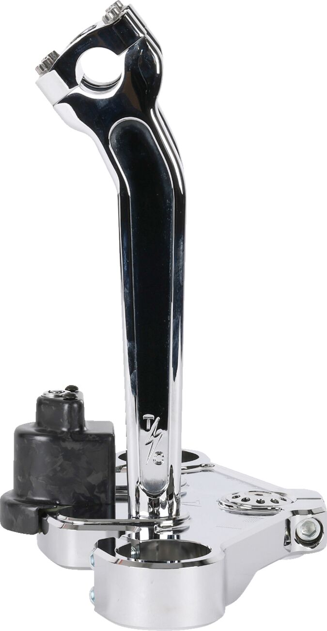 Thrashin Supply Co. Top Tree, Chrome - 24+ Touring Fork Triple Trees & Kits Thrashin Supply Co.