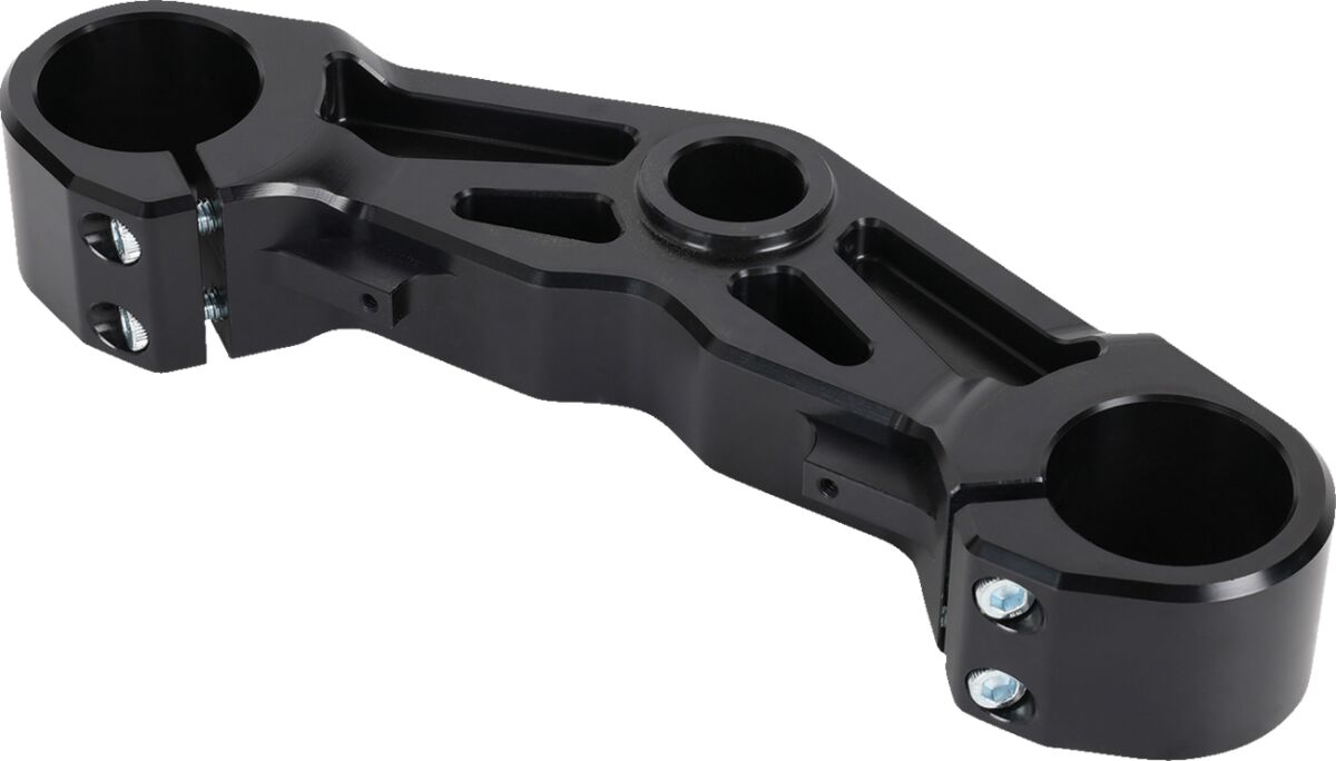 Thrashin Supply Co. Bottom Tree, Black - 24+ Touring Fork Triple Trees & Kits Thrashin Supply Co.