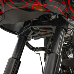 Thrashin Supply Co. Bottom Tree, Black - 24+ Touring Fork Triple Trees & Kits Thrashin Supply Co.