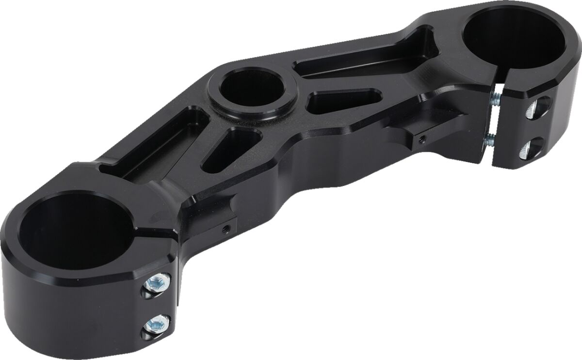 Thrashin Supply Co. Bottom Tree, Black - 24+ Touring Fork Triple Trees & Kits Thrashin Supply Co.