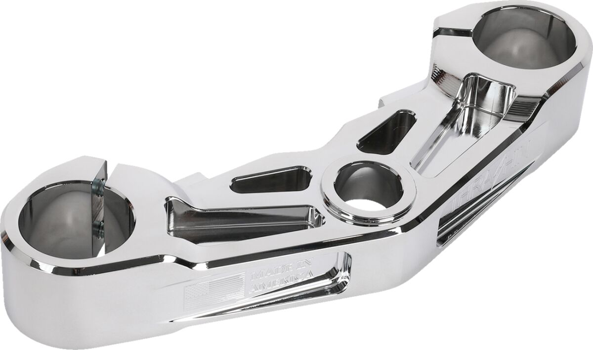 Thrashin Supply Co. Tree Bottom 2024 Fltrx Chrome Fork Triple Trees & Kits Thrashin Supply Co.