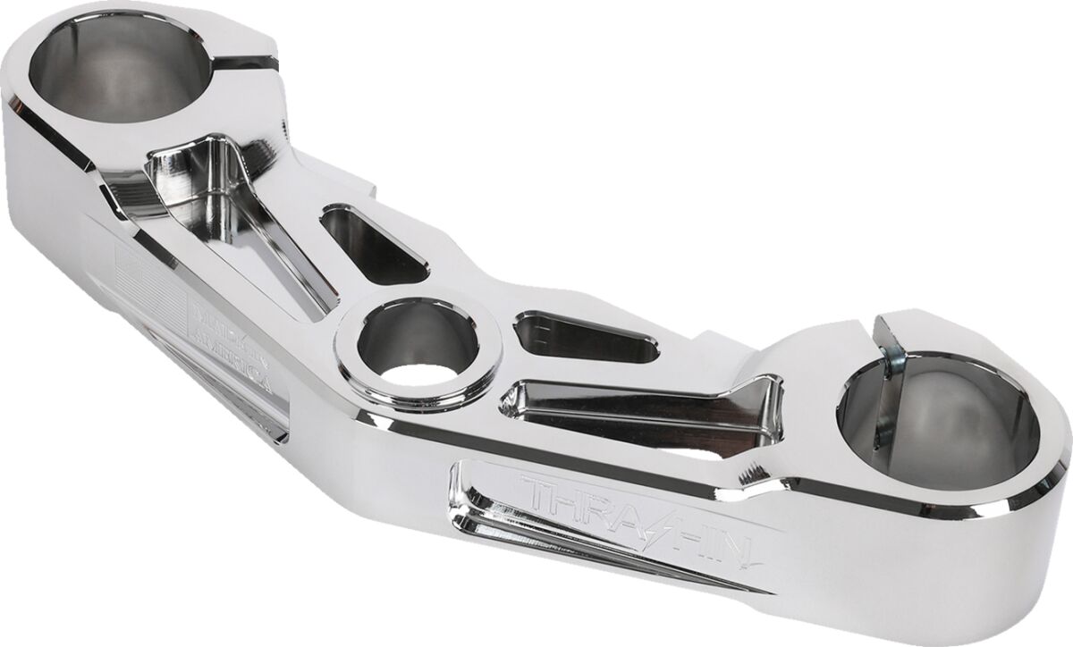 Thrashin Supply Co. Tree Bottom 2024 Fltrx Chrome Fork Triple Trees & Kits Thrashin Supply Co.