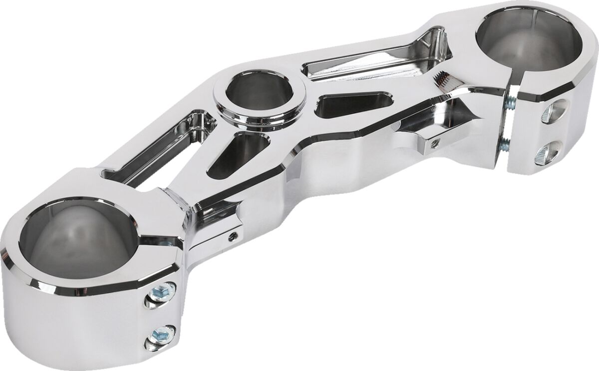 Thrashin Supply Co. Tree Bottom 2024 Fltrx Chrome Fork Triple Trees & Kits Thrashin Supply Co.