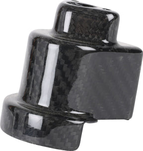 Carbon Fiber OEM Lock Cover, Gloss Twill Weave Carbon - 24+ Touring Lock Cover Thrashin Supply Co. Default Title