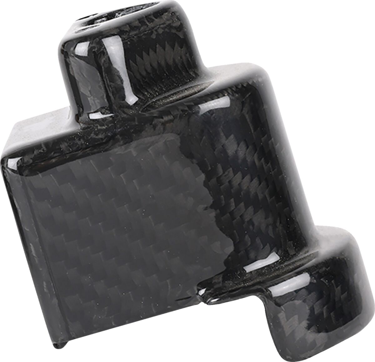 Thrashin Supply Co. Carbon Fiber OEM Lock Cover, Gloss Twill Weave Carbon - 24+ Touring Fork Triple Trees & Kits Thrashin Supply Co.