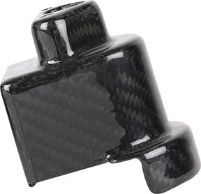 Thrashin Supply Co. Carbon Fiber OEM Lock Cover, Gloss Twill Weave Carbon - 24+ Touring Fork Triple Trees & Kits Thrashin Supply Co.