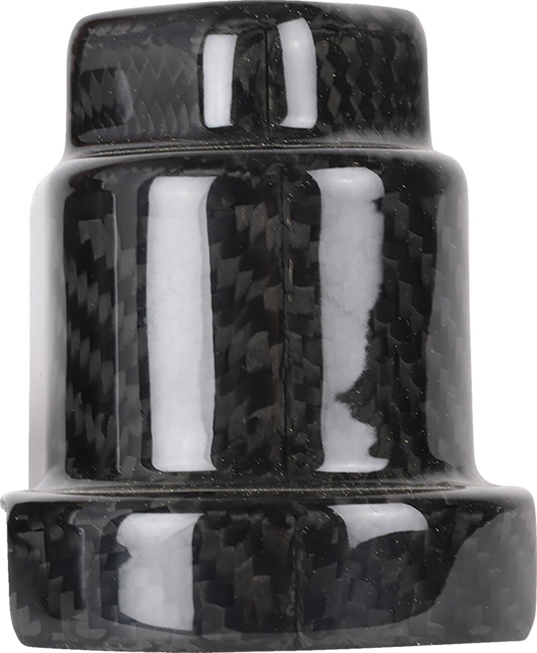 Thrashin Supply Co. Carbon Fiber OEM Lock Cover, Gloss Twill Weave Carbon - 24+ Touring Fork Triple Trees & Kits Thrashin Supply Co.