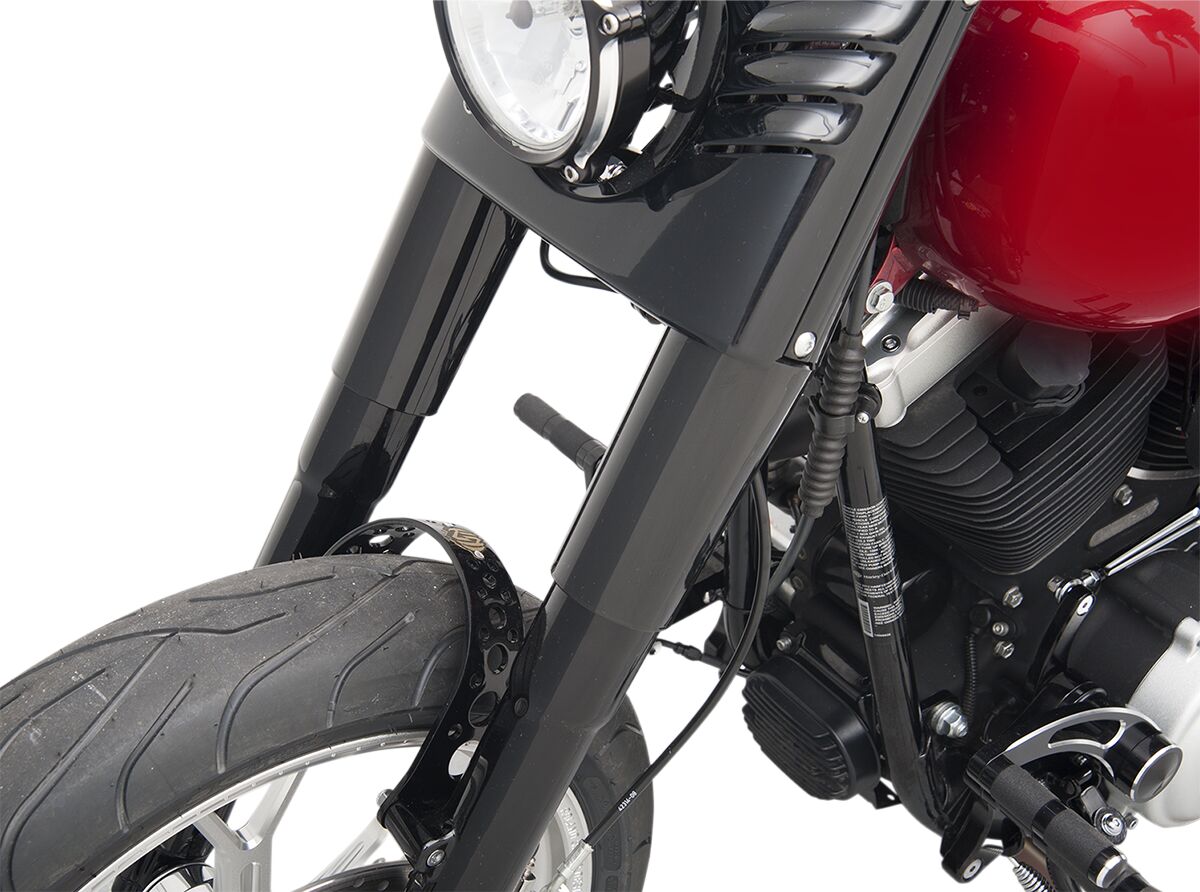 Drag Specialties Cover Fork Slider Blk Std Fork Tins Slider Drag Specialties