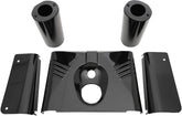 Drag Specialties Fork Tins Flst Rib Blk 5 Pc Fork Tins Slider Drag Specialties