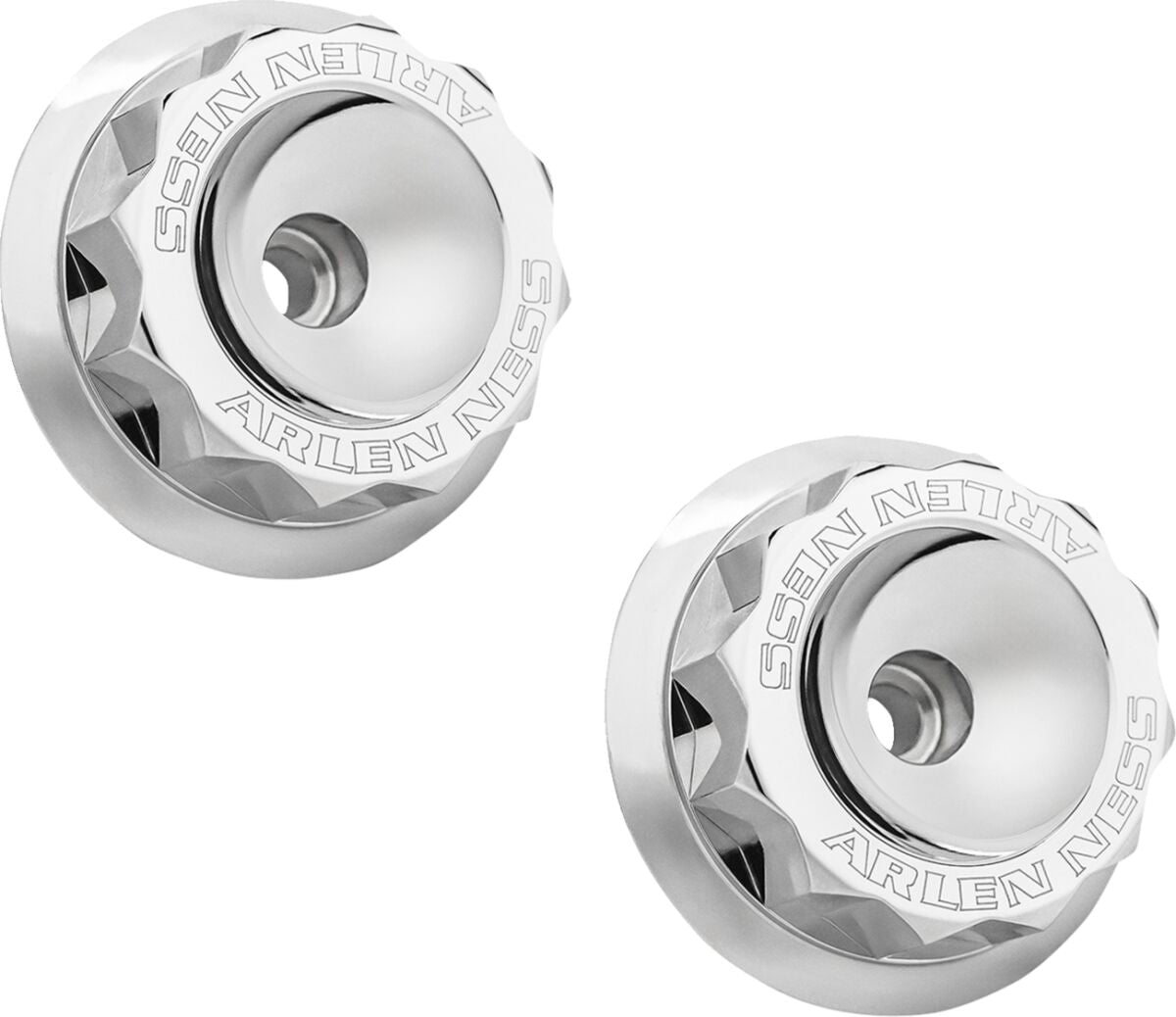 Cover Fork Nut Chrome Arlen Ness Default Title