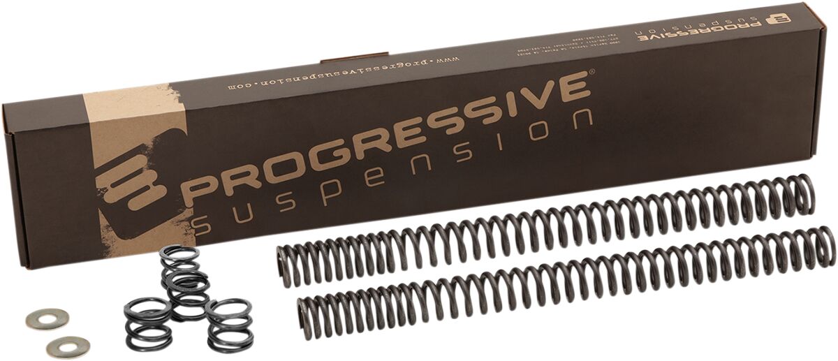 Front Fork Spring - 14-16 Touring Spring Progressive Suspension Default Title