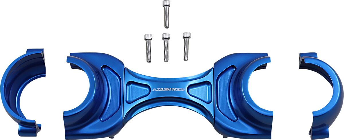Arlen Ness Fork Brace 49 Mm Blue Cable Adjusters Arlen Ness
