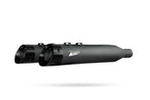 Zard Touring Slip Ons E5+, Black - 25+ Touring Slip-Ons Exhaust Zard