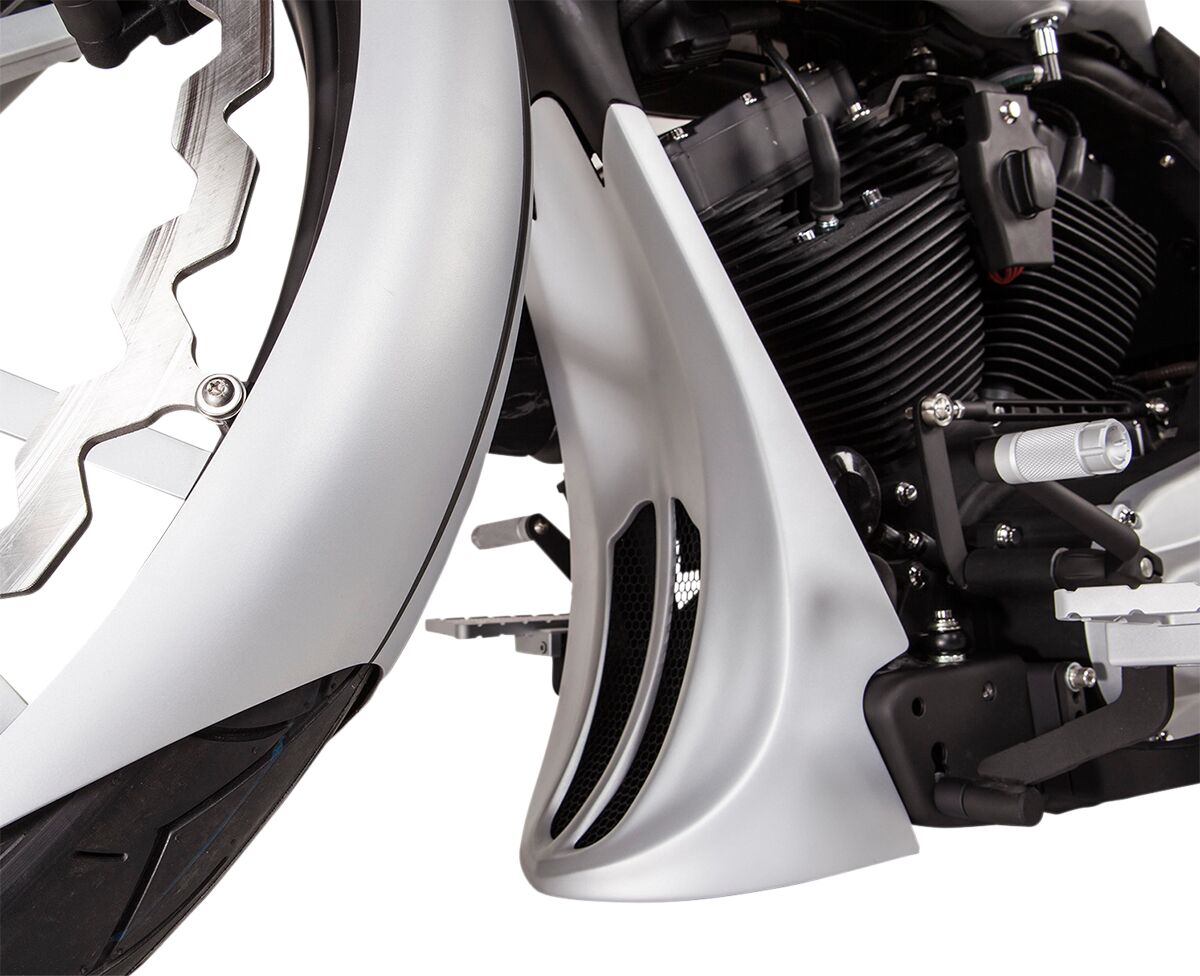 Trask Chin Spoiler, Raked - 14-16 Touring Frames Covers Trask Performance