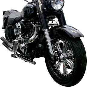 Lindby Magnumbar 97 19 Flht Chr Highway Bar & Pegs Lindby