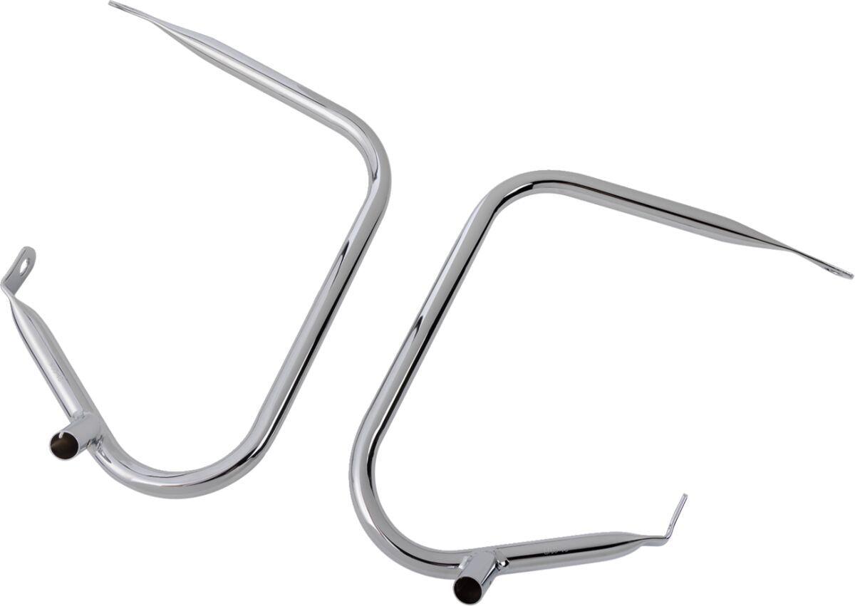 Drag Specialties Saddlebag Guards Chrome Frame Protections Drag Specialties