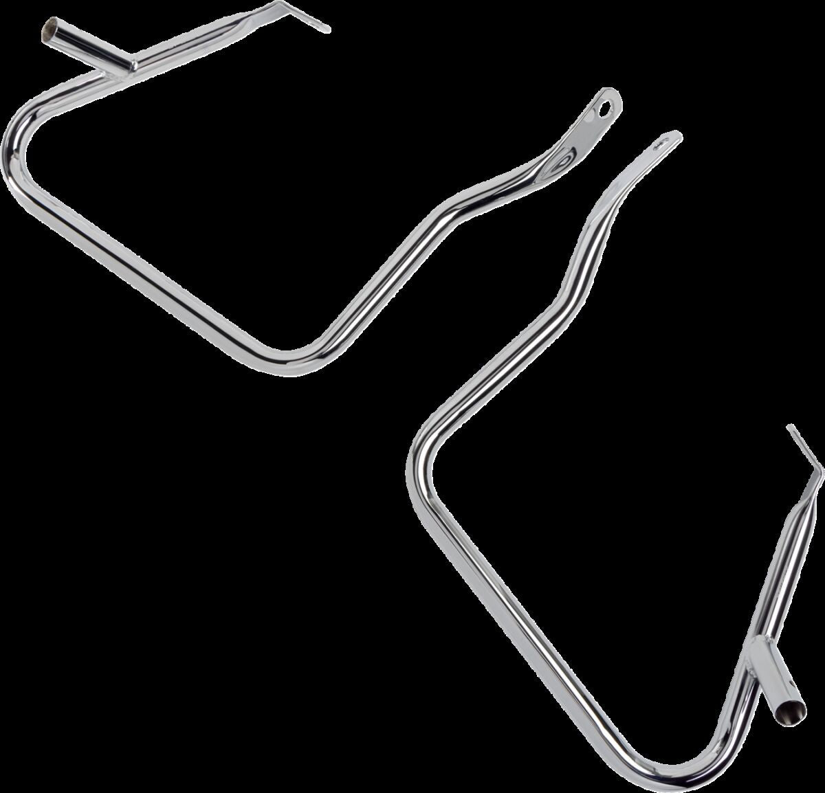 Drag Specialties Saddlebag Guards Chrome Frame Protections Drag Specialties