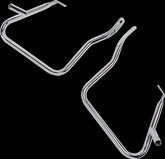 Drag Specialties Saddlebag Guards Chrome Frame Protections Drag Specialties
