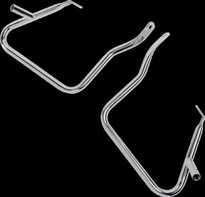 Drag Specialties Saddlebag Guards Chrome Frame Protections Drag Specialties