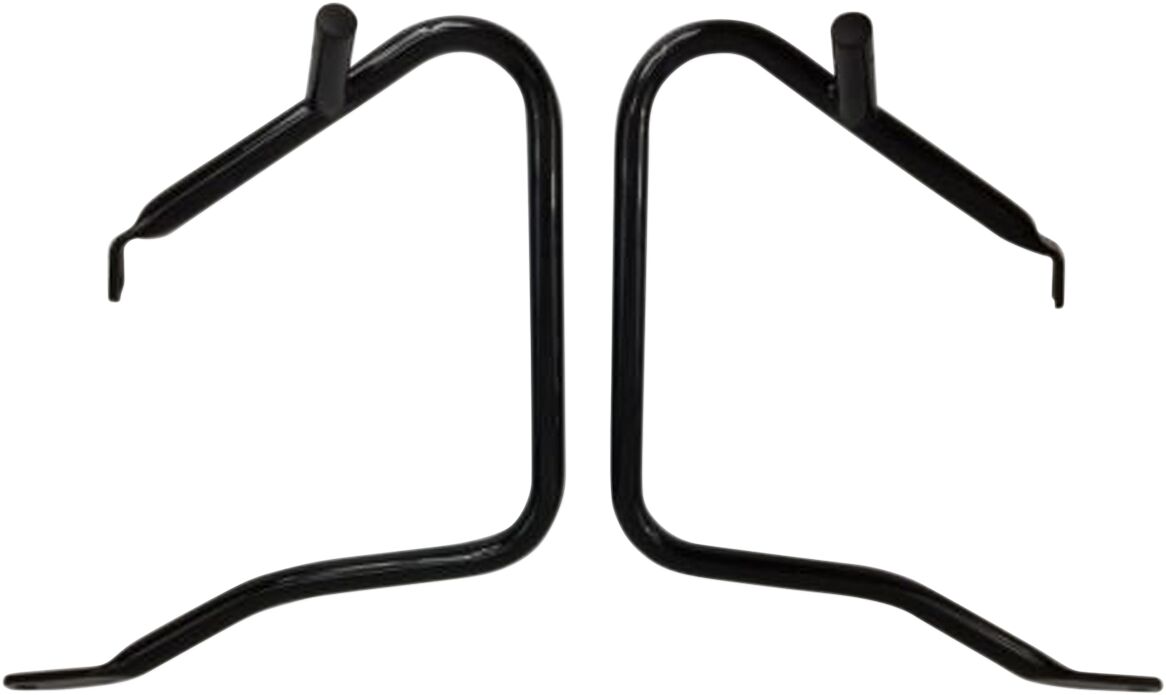 Drag Specialties Saddlebag Guards Black Frame Protections Drag Specialties