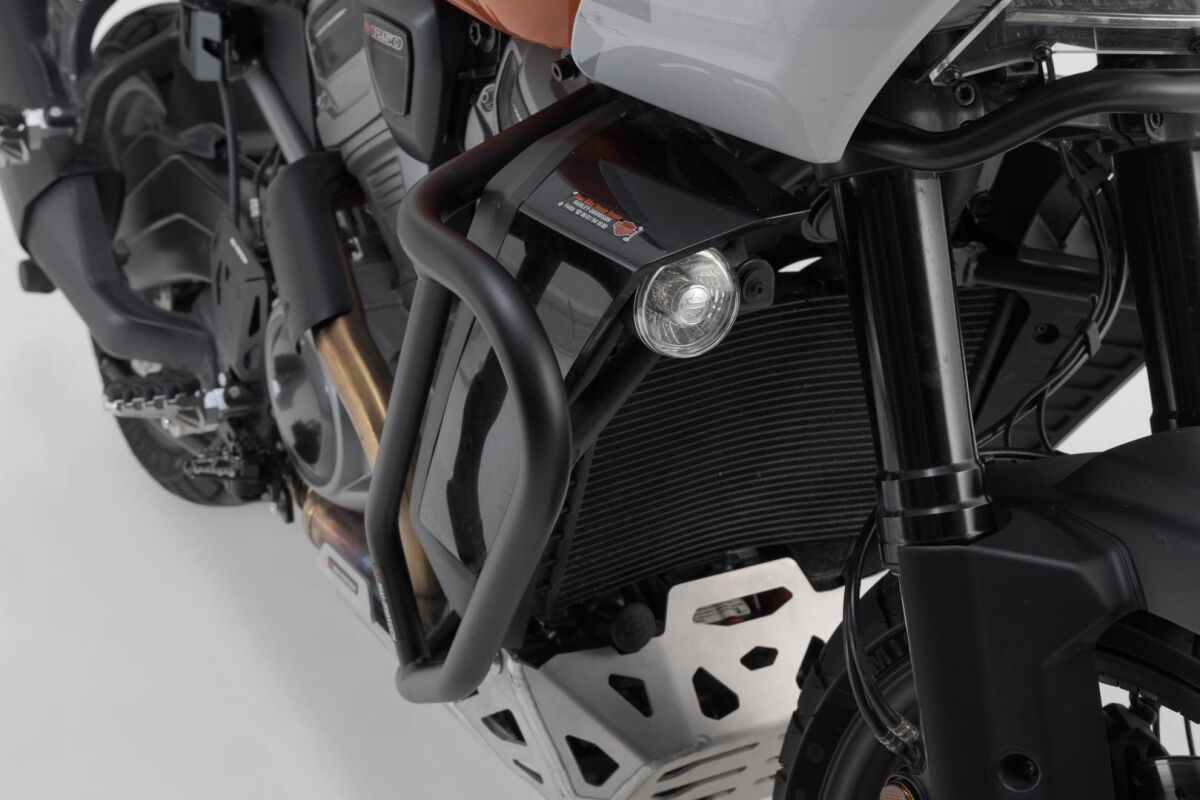 Sw Motech Crash Bar Black Harley Davidson Pan America Frame Protections Sw Motech