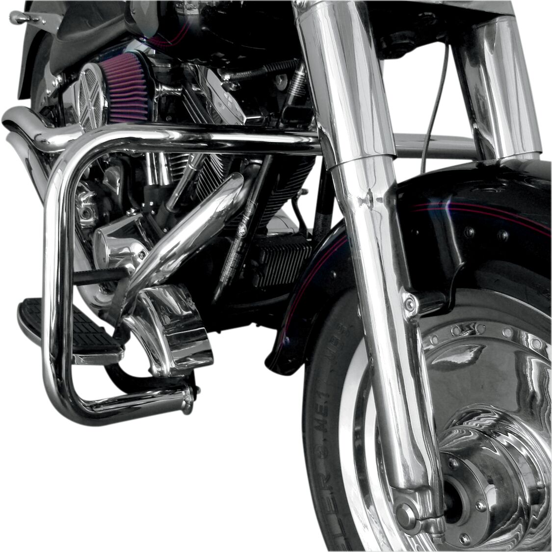 Drag Specialties Big Buffalo Front Engine Bar Chrome Frame Protections Drag Specialties